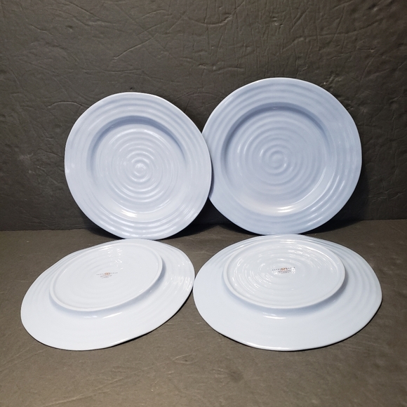 Vintage Set Of 4 SOPHIE CONRAN For PORTMEIRION  *Forget Me Not* Salad Plates - Picture 2 of 9
